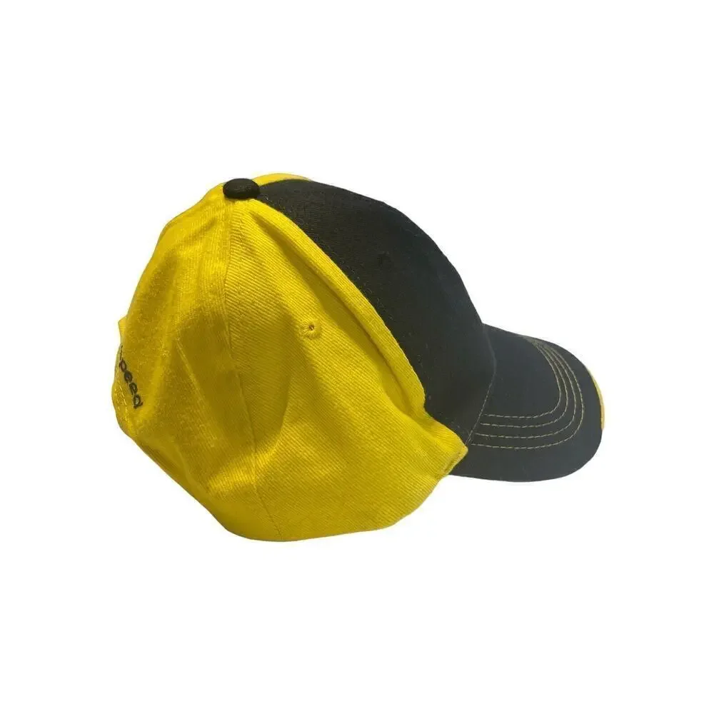 NASCAR Hat Sprint Cup Series Racing Adjustable StrapBack Yellow Embroidery Mens